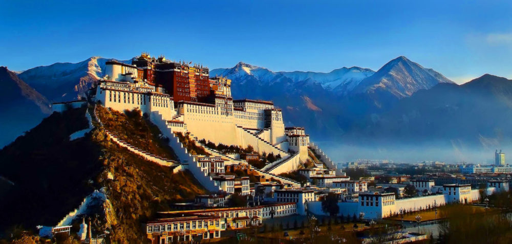 The Potala Palace In Tibet